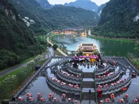 Tái hiện lễ tế trời hơn 1.000 năm trước của vua Đinh ở Ninh Bình