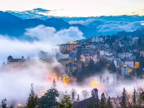 'Cháy' phòng khách sạn ở Sa Pa