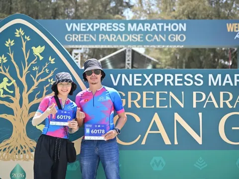 Ngày nhận BIB mở màn không khí lễ hội trước Green Marathon Cần Giờ