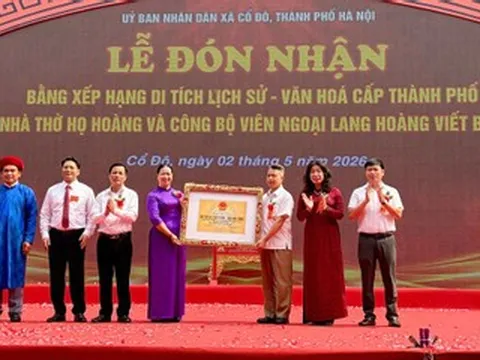 Xếp hạng di tích cho Nhà thờ họ Hoàng và Công bộ Viên ngoại lang Hoàng Viết Bàn