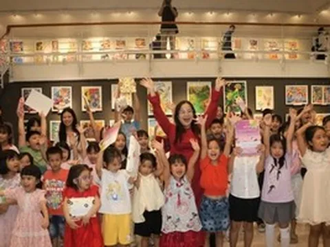 Triển lãm Mỹ thuật thiếu nhi "Màu yêu thương 03"