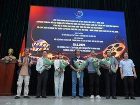 Dư âm giao lưu trước thềm Liên hoan phim ngắn TP HCM 2026, để lại nhiều cảm xúc