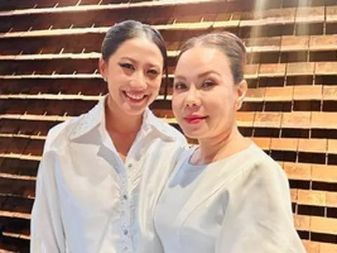 Nghệ sĩ Việt Hương vui mừng trước hành trình nối nghiệp của Catherine T. Nguyen