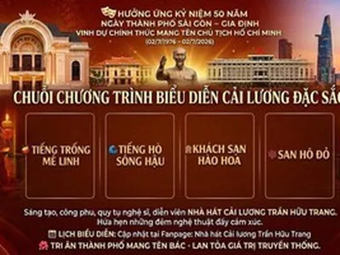 4 vở cải lương chào mừng 50 năm Ngày Thành phố vinh dự mang tên Chủ tịch Hồ Chí Minh