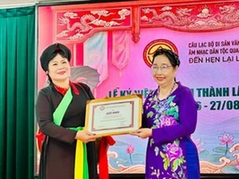 10 năm gieo duyên Quan Họ giữa lòng thành phố mang tên Bác