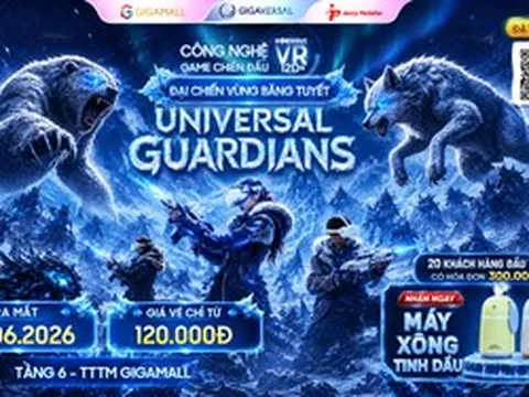 Gigaversal ra mắt siêu phẩm thực tế ảo “Đại chiến vùng băng tuyết” tại Gigamall