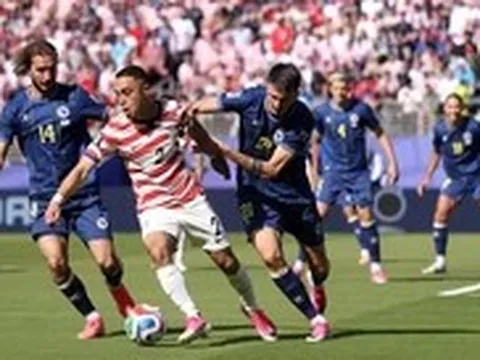 Mỹ - Bosnia và Herzegovina (Hiệp 2) 1-0: Balogun lãnh thẻ đỏ, Mỹ còn 10 người