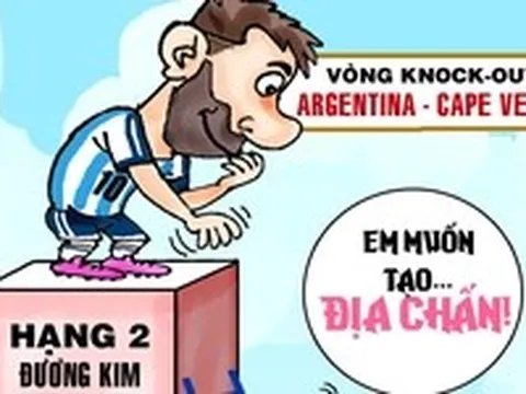 Cape Verde - Argentina: Em muốn tạo địa chấn!