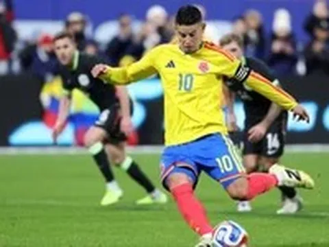 Colombia - Ghana (hiệp 1) 0-0: James Rodriguez, Luis Diaz đá chính