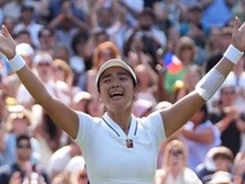 Tay vợt Philippines nói gì sau chiến thắng gây sốc tại Wimbledon?