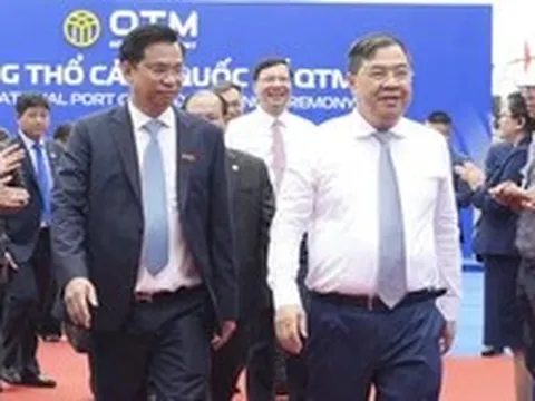 TP.HCM khởi công Cảng quốc tế QTM công suất 16 triệu tấn/năm