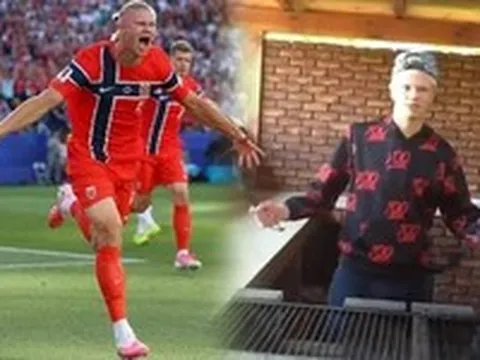 Đá banh hay vậy, bạn đã từng nghe Erling Haaland hát chưa?