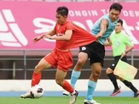 Tuyển Việt Nam thắng sát nút đội hạng nhì Hàn Quốc