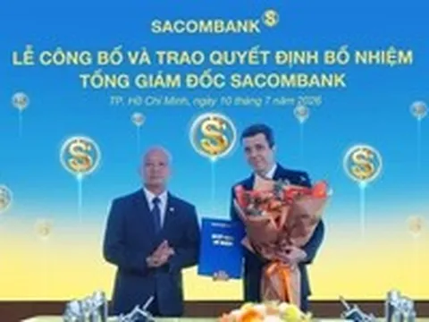 Sacombank bổ nhiệm ông Loic Faussier giữ chức tổng giám đốc