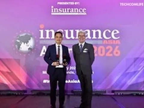 Techcom Life đoạt cú đúp giải thưởng tại Insurance Asia Awards 2026