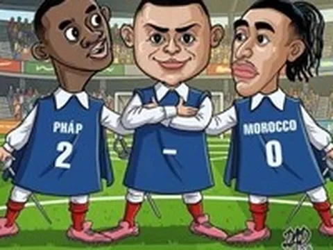 Tuyển Pháp lại xuất hiện 'bộ ba' định mệnh cho quy luật đã tồn tại 28 năm nay