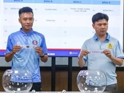 Lộ diện bảng 'tử thần' ở vòng chung kết Giải bóng đá công nhân, viên chức Việt Nam 2026