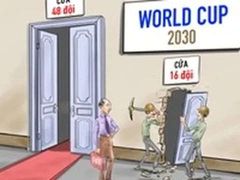 Cánh cửa phụ cho World Cup 2030, vui hơn hay chán hơn?