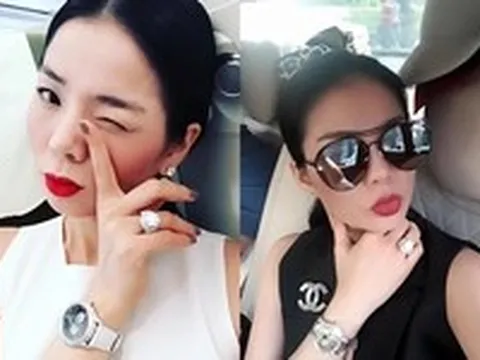 Đếm hột xoàn giải sầu và két sắt 'quá tải' vì kim cương của mỹ nhân Việt