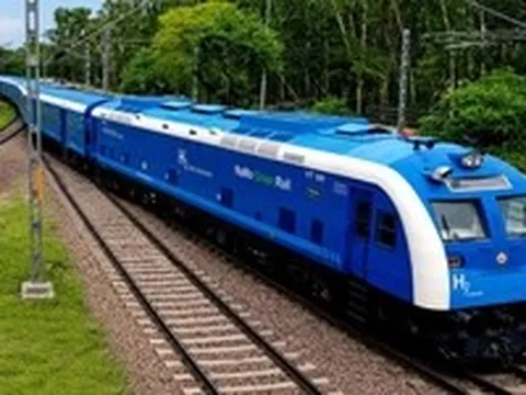 Ấn Độ ra mắt tàu hỏa chạy bằng hydro đầu tiên do nước này tự chế tạo
