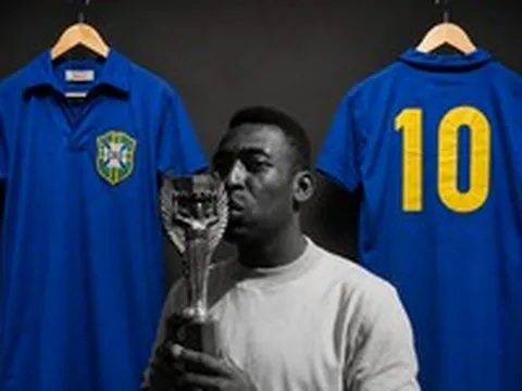 Áo đấu Pele mặc ở chung kết World Cup 1958 được bán gần 5 triệu USD