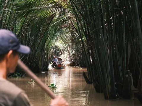 Có gì ở cồn Thới Sơn, điểm đến miền Tây đang 'sốt' mạng xã hội?
