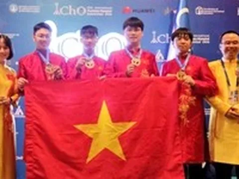 100% học sinh Việt Nam thi Olympic hóa học quốc tế 2026 đoạt huy chương vàng