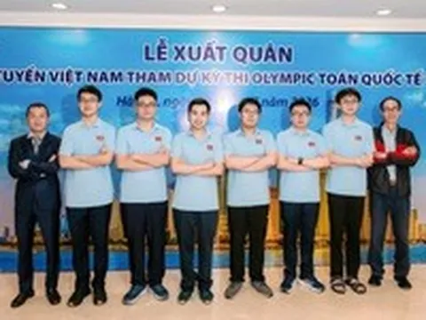 Việt Nam xếp thứ 5 tại Olympic toán học quốc tế