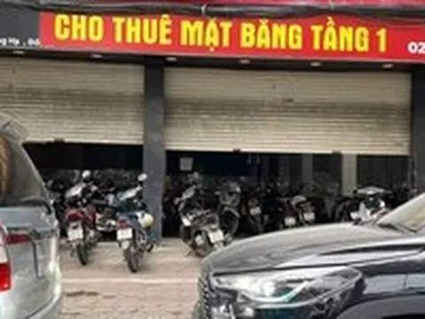 Mặt bằng kinh doanh ở Hà Nội nhan nhản biển cho thuê