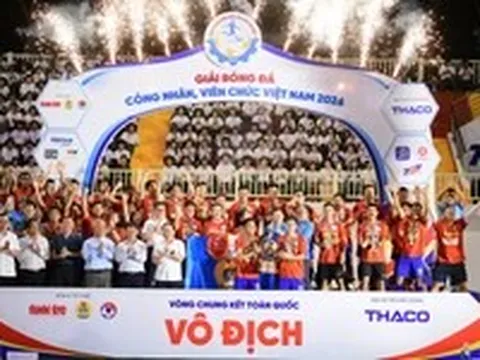 Các danh hiệu VCK toàn quốc Giải bóng đá công nhân, viên chức Việt Nam 2026