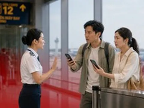 Xuất nhập cảnh bằng hộ chiếu tích hợp trên VNeID có được không?