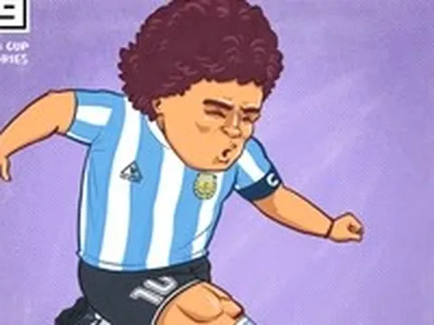 Tượng đài World Cup P.13: Maradona và 2 'bàn thắng lịch sử' trái ngược nhau