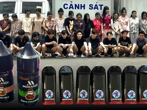 Công an TP.HCM cảnh báo ma túy Etomidate ngụy trang trong thuốc lá điện tử