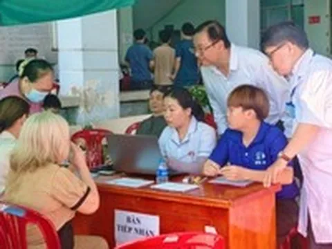 Xã dẫn đầu khám sức khỏe định kỳ miễn phí tại TP.HCM phát động 30 ngày cao điểm, tăng tốc