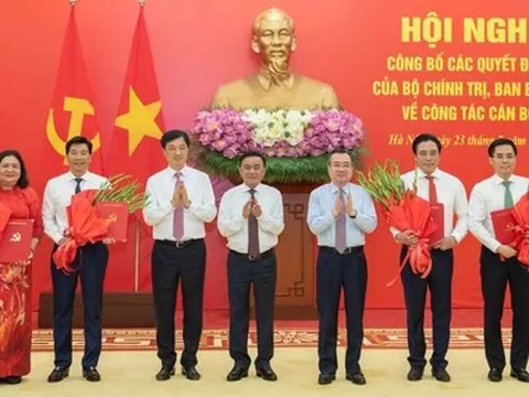 4 Ủy viên Trung ương Đảng và Chủ tịch HĐND tỉnh An Giang nhận nhiệm vụ mới