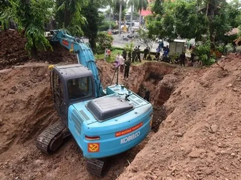 Phát hiện thêm vị trí mới có mộ liệt sĩ tại công viên Lê Thị Riêng, bước đầu tìm thấy 3 hài cốt