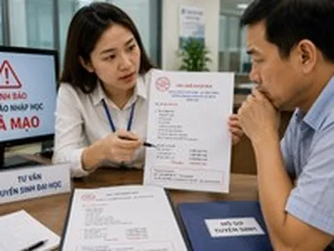 Phụ huynh nhờ xác minh, phát hiện giấy báo nhập học đại học nghi 'nâng cấp' bằng AI