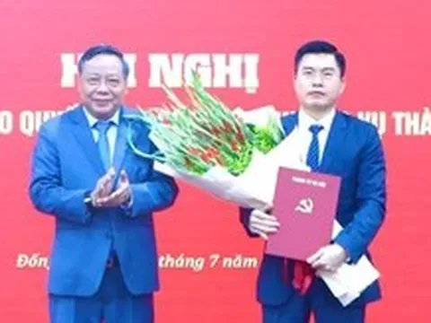 Chủ tịch phường Ô Chợ Dừa Lê Tuấn Định giữ chức Bí thư phường Đống Đa