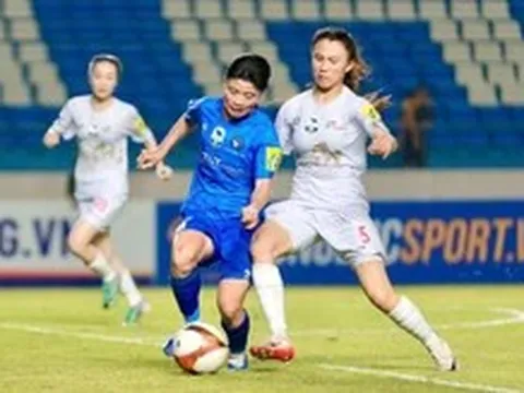 Bích Thùy lập cú đúp, CLB Thái Nguyên T&T duy trì cuộc đua vô địch