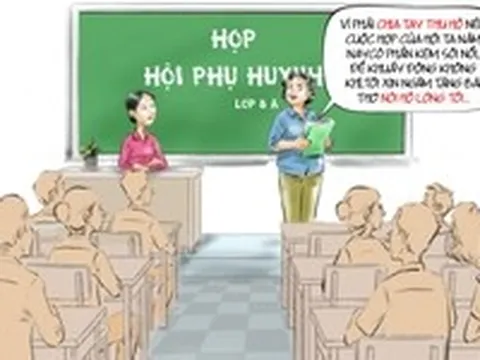 Hội phụ huynh năm nay bớt 'nặng ví', tăng 'nặng tình'