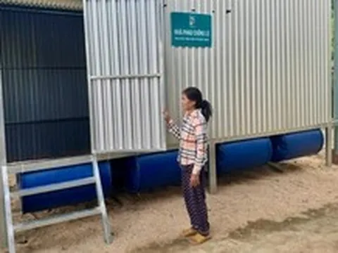 50 nhà phao chống lũ đến với người dân Phú Yên cũ trước mùa mưa