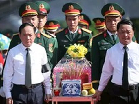Đưa 34 liệt sĩ hy sinh ở mặt trận Vị Xuyên về với đồng đội