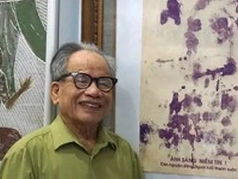 Gặp lại họa sĩ Lê Duy Ứng, người chấm máu từ đôi mắt bị thương vẽ chân dung Bác Hồ