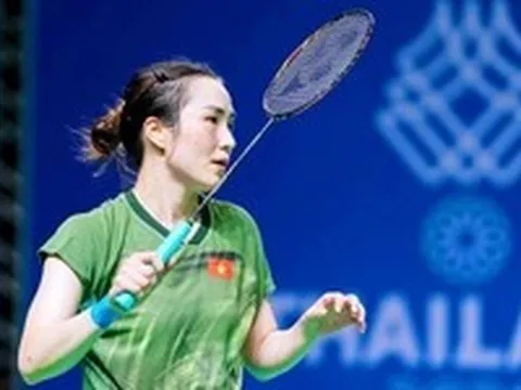 Vũ Thị Trang đánh bại đối thủ kém 15 tuổi ở giải cầu lông Đài Bắc Trung Hoa