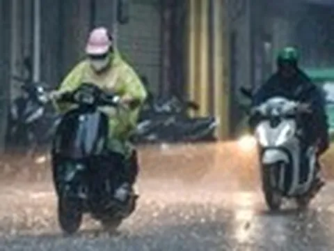 Thời tiết hôm nay 29-7: Cả nước mưa dông, cảnh báo lũ trên nhiều sông