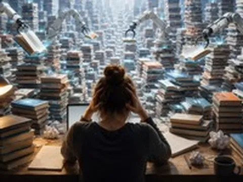 Sách AI tràn ngập, nhà văn thật có nguy cơ bị 'xóa sổ'?