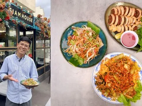 Quán ăn ở Paris đông kín khách chờ thưởng thức dồi huyết, đậu rán chấm mắm tôm