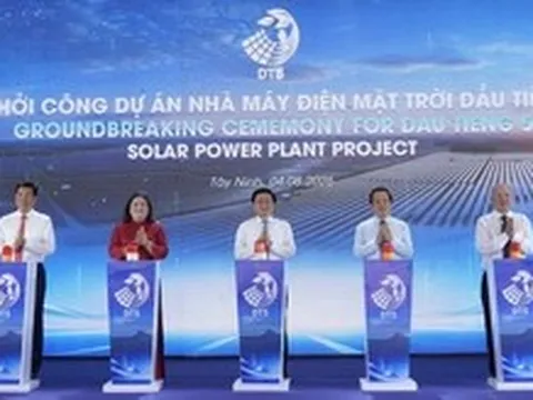 Xuân Cầu Holdings đầu tư 7.774 tỉ làm dự án điện mặt trời Dầu Tiếng 5