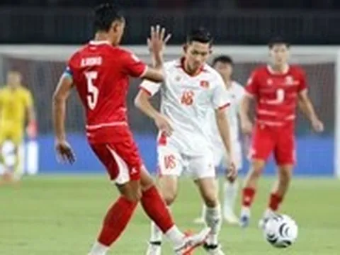 Việt Nam - Campuchia (hiệp 1) 1-0: Đình Bắc mở tỉ số