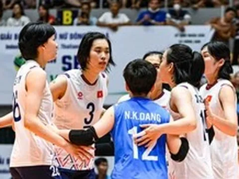 Bóng chuyền nữ Việt Nam lần đầu thua Indonesia ở SEA V.Cup sau 7 năm